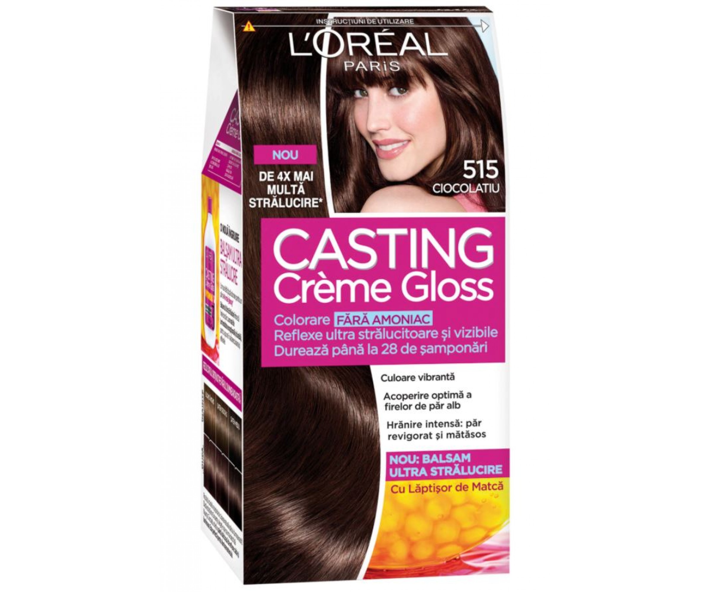 L’OREAL CASTING Creme Gloss Боя за коса 515 Леден шоколад