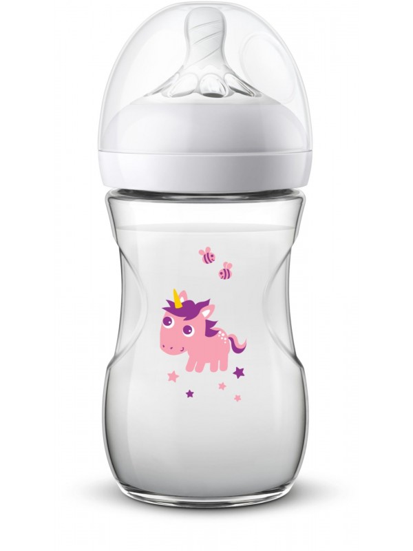 Бебешко шише за хранене - Natural 260 ml