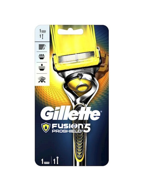 Gillette Fusion Proshield 5 Самобръсначкa за Mъже, 1 бр. ножче с дръжка
