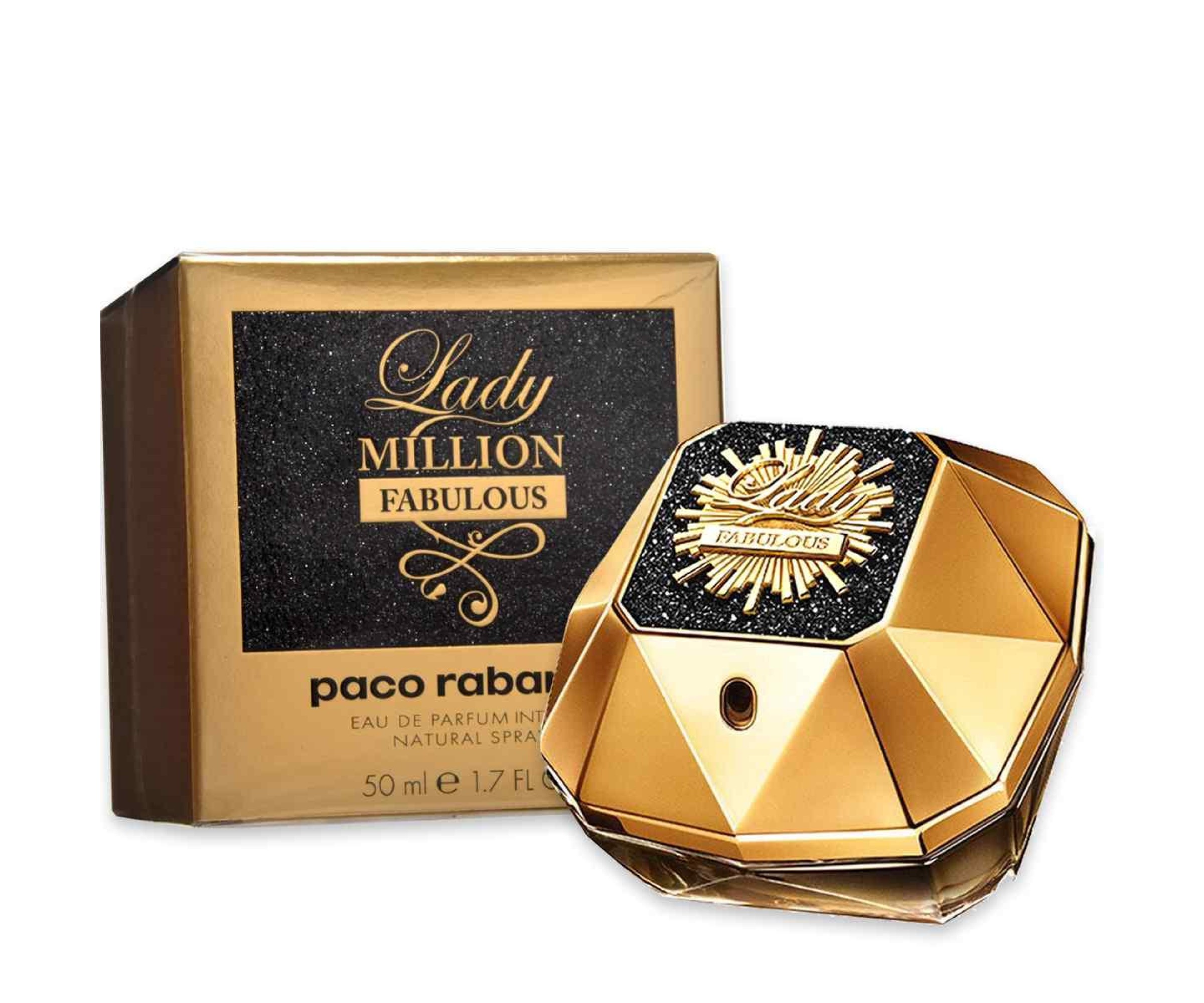  Paco Rabanne, Lady Million Fabulous, Парфюмна вода за жени, 50 мл