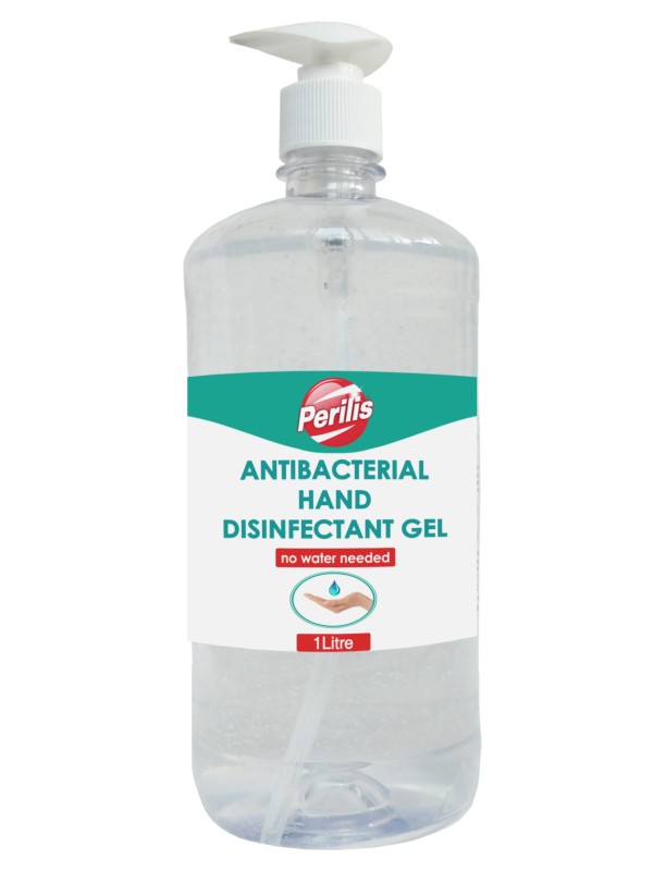 Антибактериален дезинфекциращ гел за ръце Perilis, без отмиване, 1л