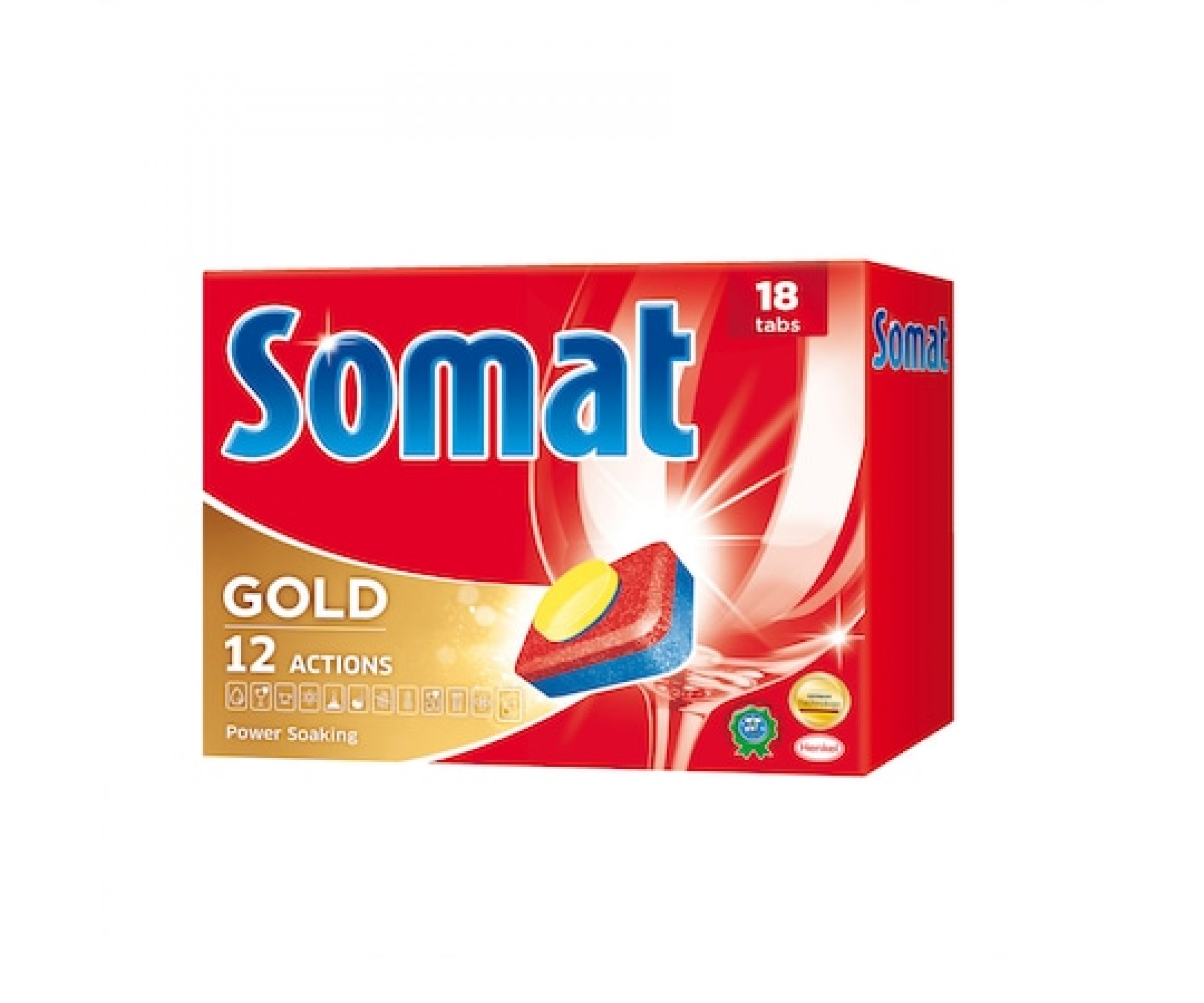 Таблетки за съдомиялна Somat Gold, 18 бр.
