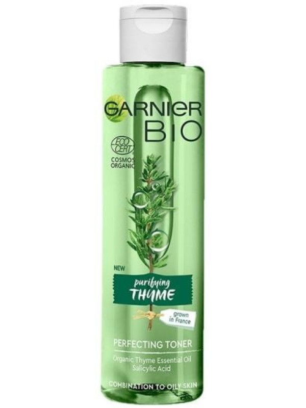 Garnier Bio - Био тоник за лице с масло от мащерка