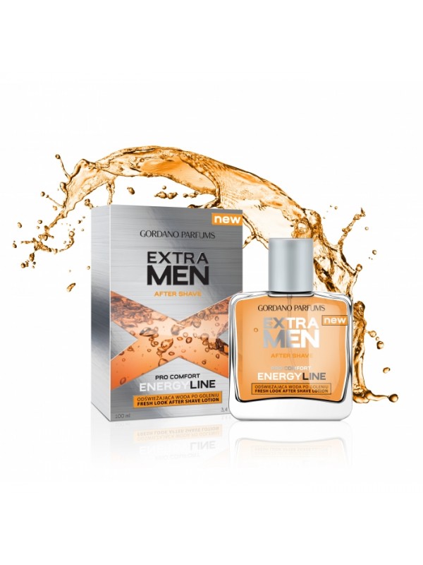 EXTRA MEN AFTER SHAVE LOTION ENERGY LINE